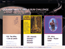 Tablet Screenshot of 1001albums.co.uk